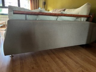 Sofá cheslongue derecho beige