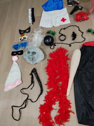 Lote Disfraces Halloween/Navidad