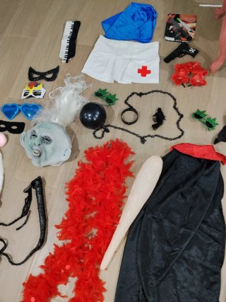 Lote Disfraces Halloween/Navidad