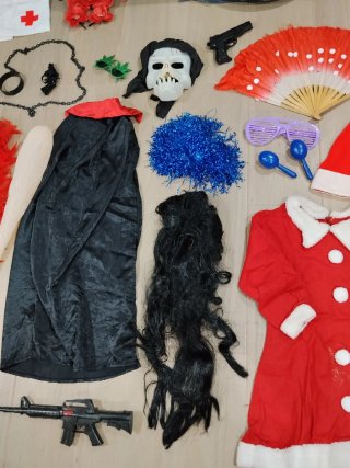 Lote Disfraces Halloween/Navidad