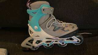 Patines en línea Oxelo Talla M + Protecciones