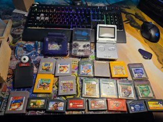 Gameboy Color e Advance SP + jogos