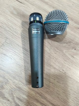 Micrófono Shure Beta 58A como nuevo