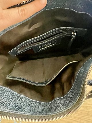 Bolso Gianni Chiarini piel azul