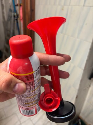 Bocina de gas MARO para embarcaciones