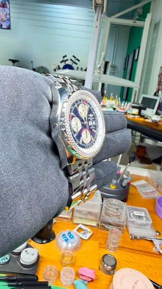 Breitling Bentley 45mm Cronógrafo Azul