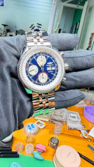 Breitling Bentley 45mm Cronógrafo Azul