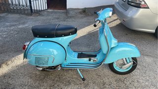 Vespa 150s segunda serie azul