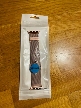 Lote 4 correas compatibles Apple Watch 38mm 40mm