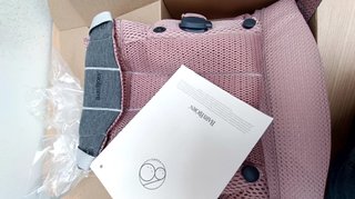 BabyBjörn Harmony Mochila Malla 3D Rosa Palo