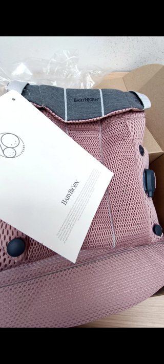 BabyBjörn Harmony Mochila Malla 3D Rosa Palo