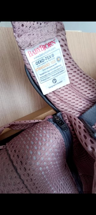 BabyBjörn Harmony Mochila Malla 3D Rosa Palo