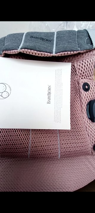 BabyBjörn Harmony Mochila Malla 3D Rosa Palo