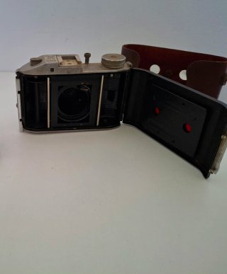 Cámara Vintage Comet II con funda