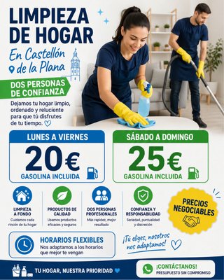 Limpieza hogar Castellon de la plana