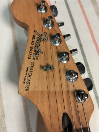 Fender Stratocaster Mexicana Zurda