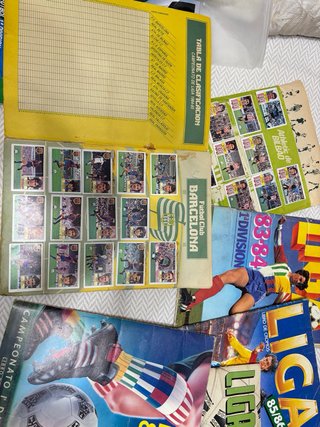 Lote 7 Álbumes Ligas de Fútbol (Este)