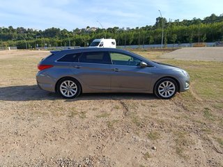 Coche familiar gris