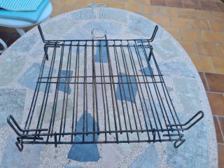 Parrilla Doble Barbacoa Metal