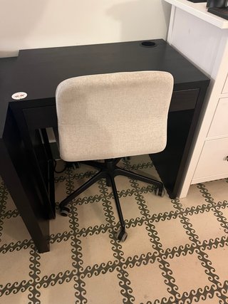 Escritorio MICKE IKEA Negro 73x50