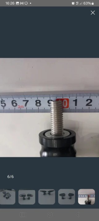 Retrovisores moto puño negros