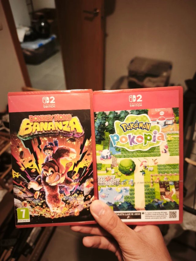 2 Juegos Nintendo Switch: Donkey Kong y Pokémon