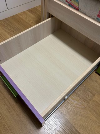 Cama nido juvenil con litera plegable (3 camas)