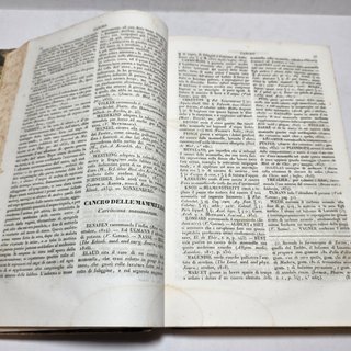 Libro Antico 1844 - Dizionario di Terapeutica