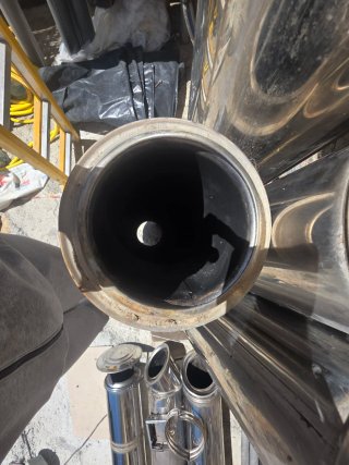 Tubos para chimenea de metal