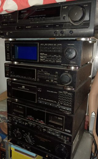 Equipo de Sonido Sony Negro