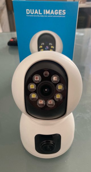 Cámara Seguridad WiFi 4MP Doble Lente