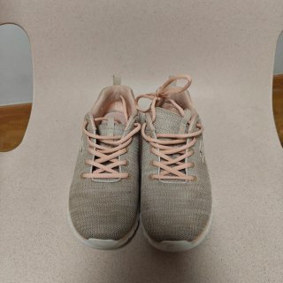 Zapatillas Skechers Mujer Beige/Rosa Talla 39