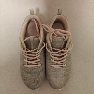 Zapatillas Skechers Mujer Beige/Rosa Talla 39