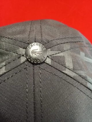 Gorra Lacoste Negra