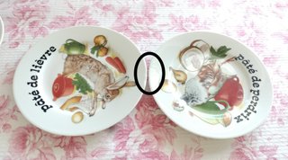 6 Platos  de Porcelana Limoges