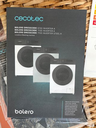 Lavadora Cecotec Bolero DressCode 7150 Inverter A