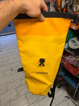 Bolsa estanca ITIWIT 10L amarilla