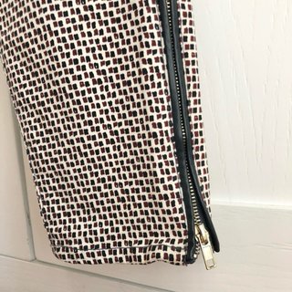 Pantaloni Zara fantasia con cintura nuovi