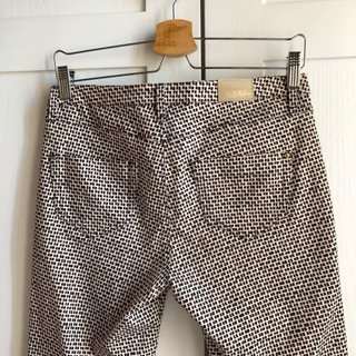 Pantaloni Zara fantasia con cintura nuovi