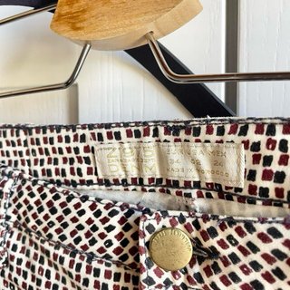 Pantaloni Zara fantasia con cintura nuovi