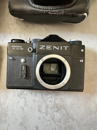 Lote 2 Cámaras Zenit + Fundas de regalo.