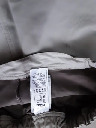Falda pantalón beige talla L