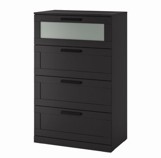 Cómoda IKEA negra / wengue