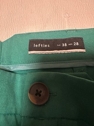 Traje de chaqueta verde