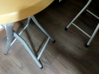 1 Banqueta plegable 80cm y 30 diámetro NUEVA