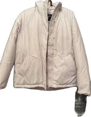 Chaqueta acolchada rosa talla S
