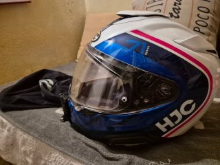 Casco HJC RPHA 71 Mapos + Intercom HJC Smart 21b.