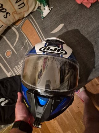 Casco HJC RPHA 71 Mapos + Intercom HJC Smart 21b.