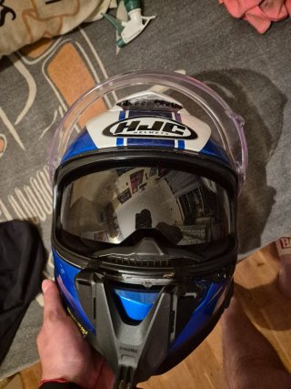 Casco HJC RPHA 71 Mapos + Intercom HJC Smart 21b.