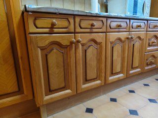 Puertas de Muebles de Cocina Madera